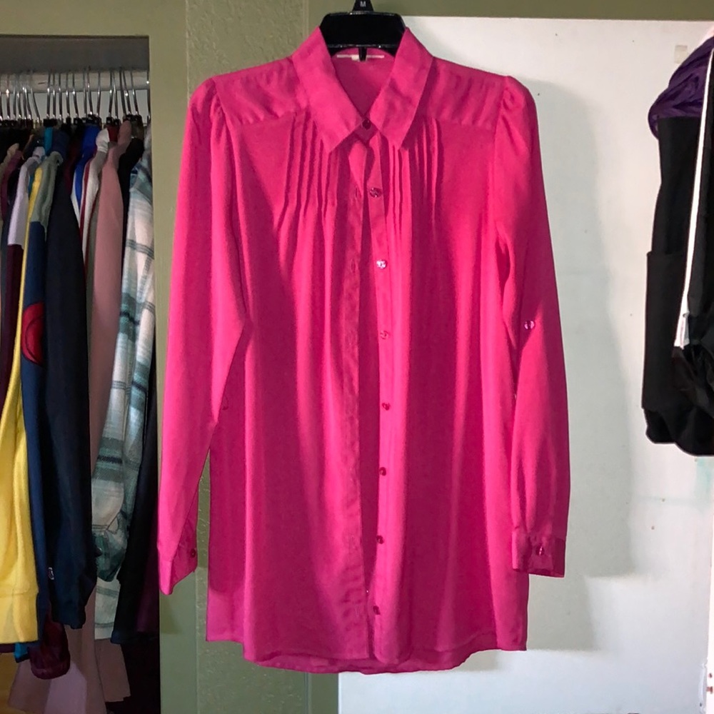 Hot Pink Blouse